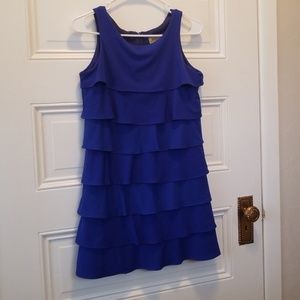 Girls Tiered Sleeveless Dress. Size 14.